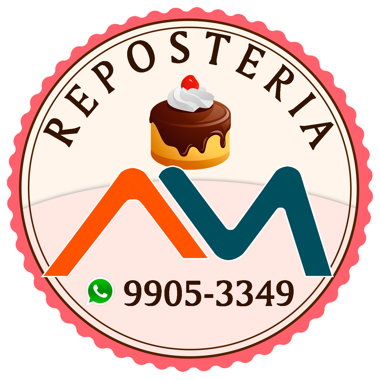 Logotipo de Repostería Allis y Matt
