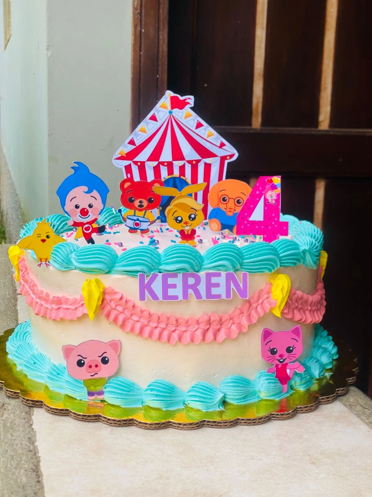 Pastel decorado AM-000013